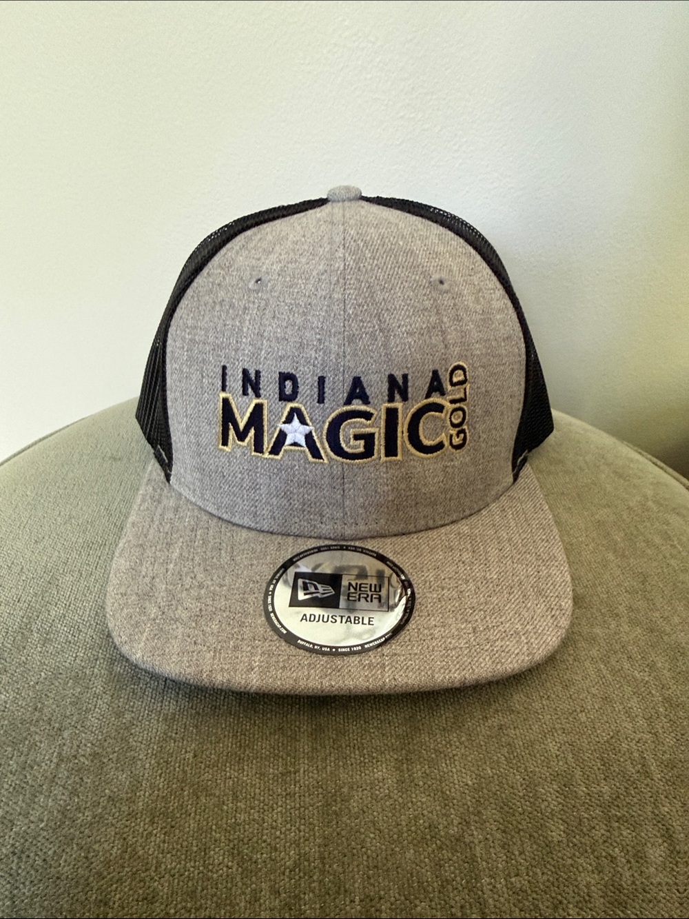 Indiana Magic Gold Snapback Hat